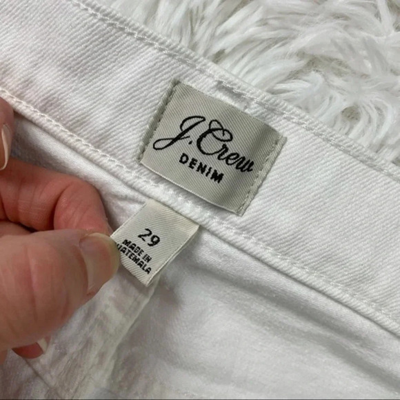 New With Defects J Crew Slim Boy Jeans White 29 - Picture 4 of 11
